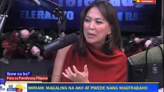 Ikaw Na Ba: Panayam kay Miriam Defensor-Santiago (Ikalawang Bahagi)