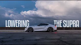 LOWERING THE SUPRA: RS-R SUPERDOWN SPRINGS