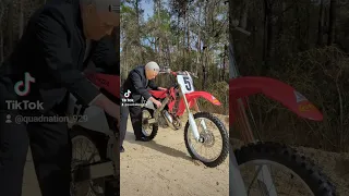 Trump vs Biden Dirt Bike Cold Start 🤣🤣🤣