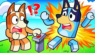 NUNCA TOQUES ESTE BOTON con BLUEY Y BINGO en ROBLOX! 🖐❌ LAS AVENTURAS DE BLUEY en ROBLOX