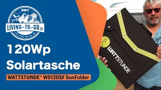 Wattstunde Solarpanel 120 Wh. Perfekte Ergänzung zu meiner Solaranlage.