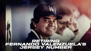 Retiring Fernando Valenzuela's Jersey Number