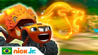 Blaze e os Monster Machines | Blaze, o gato selvagem! | Nick Jr. em Português