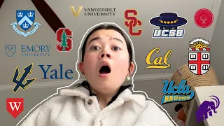 COLLEGE DECISION REACTIONS 2023 (ivies, UC's, Stanford, USC, & more!)