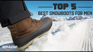TOP 5 Best Snow Boots for Men - Best Boots for Winter 2023