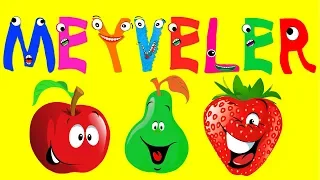 Learn TURKISH Alphabet with ABC FRUITS