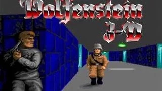 Wolfenstein 3D Walkthrough/Let's Play (100%) E4M4