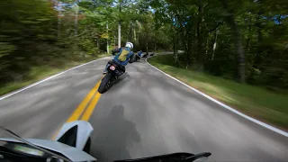 Supermoto Train Through Tail of the Dragon | 4K RAW