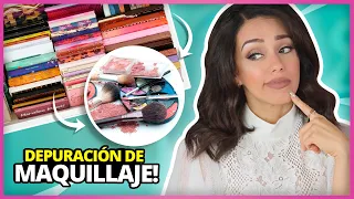 ¿QUE PALETAS VOY A TIRAR A LA BASURA/REGALAR/DONAR? | DEPURACION DE MAQUILLAJE