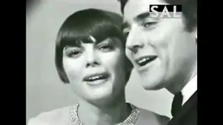 Мирей Матье, Саша Дистель -Мужчина и женщина / Mireille Mathieu, Sacha Distel -Un homme et une femme