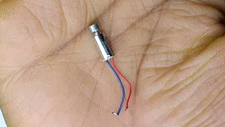 Micro DC motor testing full speed 😳 25000 RPM #manishinvention 💥💥