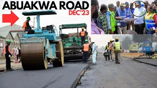 New Abuakwa Dual Road Project update - 28/12/2023.