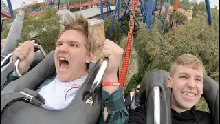 ULTIMATE First Rollercoaster REACTION **ALMOST CRIED**