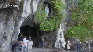 Chapelet du 20 mai 2024 à Lourdes