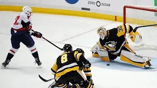 Capitals’ Kuznetsov scores in OT to eliminate Penguins