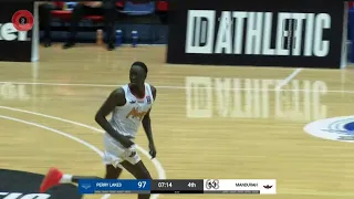 Issac Abergut @sonofmosess was in the @nbl1 putting in work for @official_mandurahbasketball_