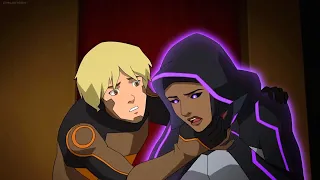 Young Justice outsiders 3x19 - Halo Is dying