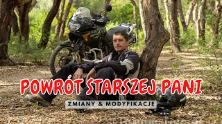 Pierwsze 100 tysięcy kilometrów - Honda Transalp dopiero się dotarła.