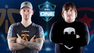 CS:GO - Fnatic vs. Gambit [Cache] Map 2 - ESL One Cologne 2016 - Quarterfinals