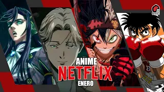 Estrenos ANIME en NETFLIX ENERO 2023 | Rincón Otaku