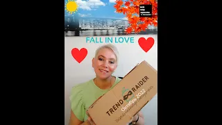 #TrendRaiderBox "Fall in Love" Октябрь 2022 - #Распаковка #Unboxing #LifestyleBox