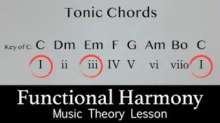 Functional Harmony - Music Theory Lesson