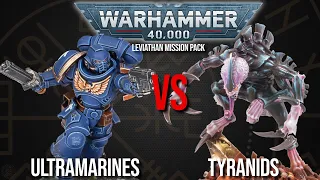 Ultramarines Vs Tyranids - Warhammer 40k 10th Edition!