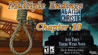 Agatha Christie: And Then There Were None Game Endings - Chapter 10 Walkthrough (No Commentary)