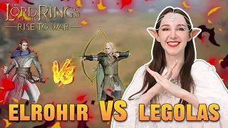 LOTR:Rise to War丨Elrohir VS Legolas Who is More Powerful?