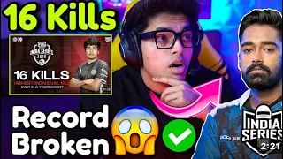 JONATHAN 16 Kills Record Broken💔 -LaLa Neyoo Reply✅ GodL BGIS Grind 🔥🇮🇳#bgmi #gaming