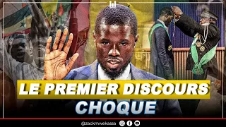 SENEGAL: CHOQUÉ PAR LE 1ere DISCOURS DU NOUVEAU PRESIDENT