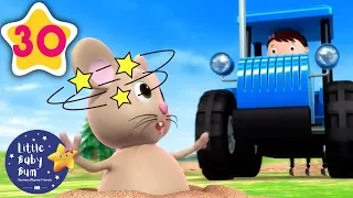 Tractor Song V2 | +30 Minutes of Nursery Rhymes | Moonbug TV | #vehiclessongs
