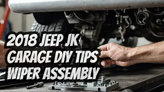 2018 JEEP JK WRANGLER | Wiper assembly linkage motor replacement
