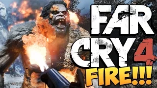 Far Cry 4: Valley of the Yetis - Огнемет vs Йети