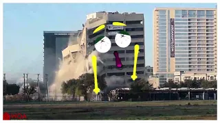 building Demolition by doodle | Extreme dangerous building demolition skills | with Doodle funny