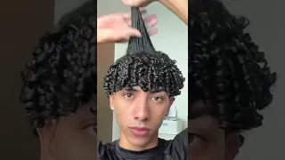 FINALIZAÇÃO TESOURINHA ✂️ cachos super definidos e mais naturais