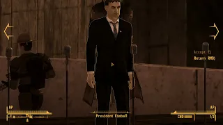 Fallout  New Vegas: Killing President Kimball in style