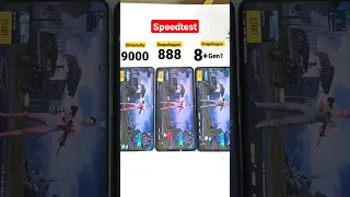 Snapdragon 8+Gen1 vs Dimensity 9000 vs Snapdragon 888 Speedtest🔥🔥🔥#oneplus11r