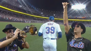 See Edwin Diaz take the mound for the Mets to the live sounds of Timmy Trumpet at Citi Field | SNY