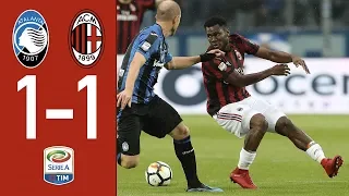 Highlights Atalanta-Milan 1-1 Serie A 2017/2018