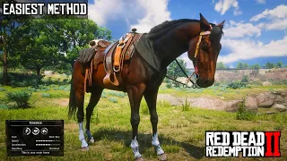 Is this Horse better than the Arabians! | Dark Bay Turkoman | RDR2 | PS4 Slim