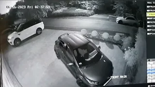 Range Rover theft caught on CCTV, Stolen in under 2 minutes later recovered