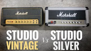 Marshall Studio VINTAGE -vs- Mini SILVER -  YOU NEED BOTH