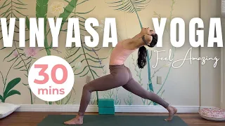 30 Minutes Vinyasa Yoga | Feel AMAZING 🪩