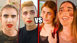 DZIEWCZYNY VS CHŁOPAKI - MAKEUP CHALLENGE