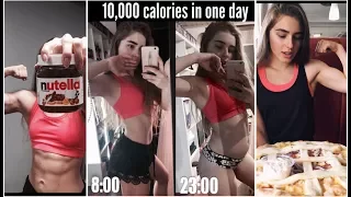 10000 КАЛОРИЙ ЗА ДЕНЬ?! | 10000 CALORIE CHALLENGE