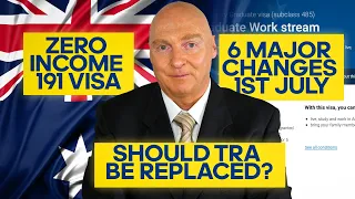 Australian Immigration News: 24th June 23. 191 visa Zero Income Requirement +1st of Juy Changes +..