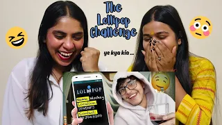 The Lollipop Challenge *Actually Scary* | Triggered Insaan | The Girls Squad REACTION  !!!