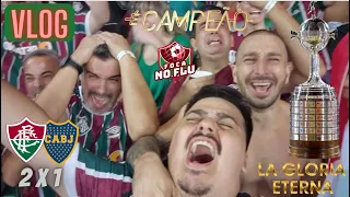 CAMPEÃO DA COPA LIBERTADORES DA AMERICA | VLOG | Fluminense 2 X 1 BOCA (04/11/23) Final no Maracanã