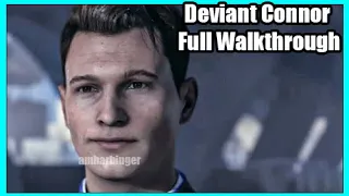 Detroit Become Human Deviant Connor Full Walkthrough Longplay PS5 Hank and Connor Become Family